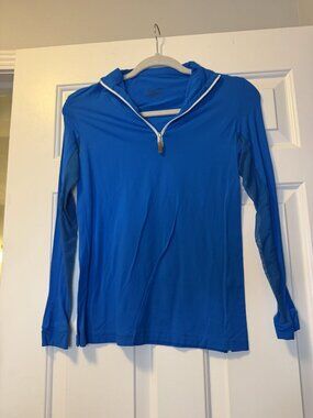 The Tailored Sportsman IceFil Long-Sleeve Quarter-Zip Sun Shirt Size XS
